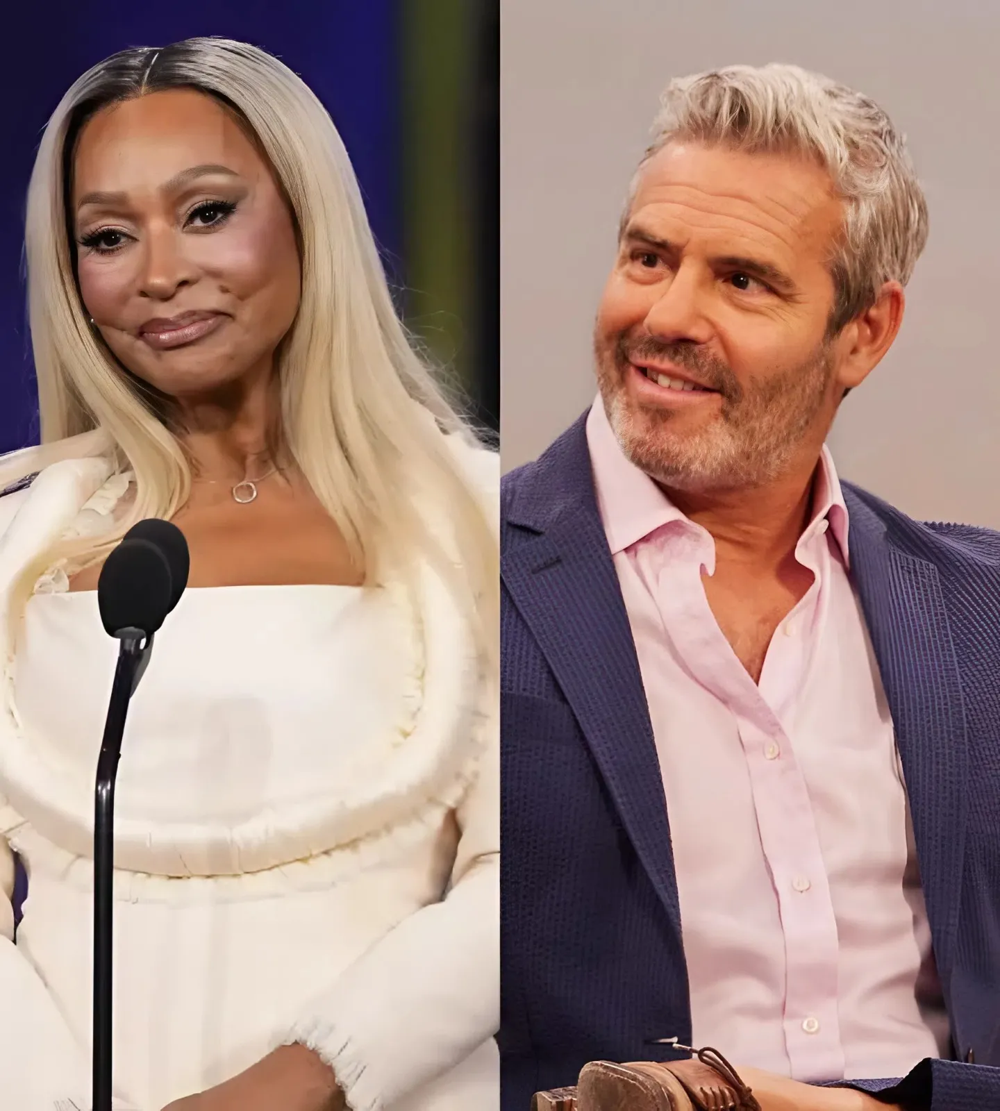 KAREN HUGER ADMITS TO ‘ADDICTION’ IN EMOTIONAL INTERVIEW WITH ANDY COHEN