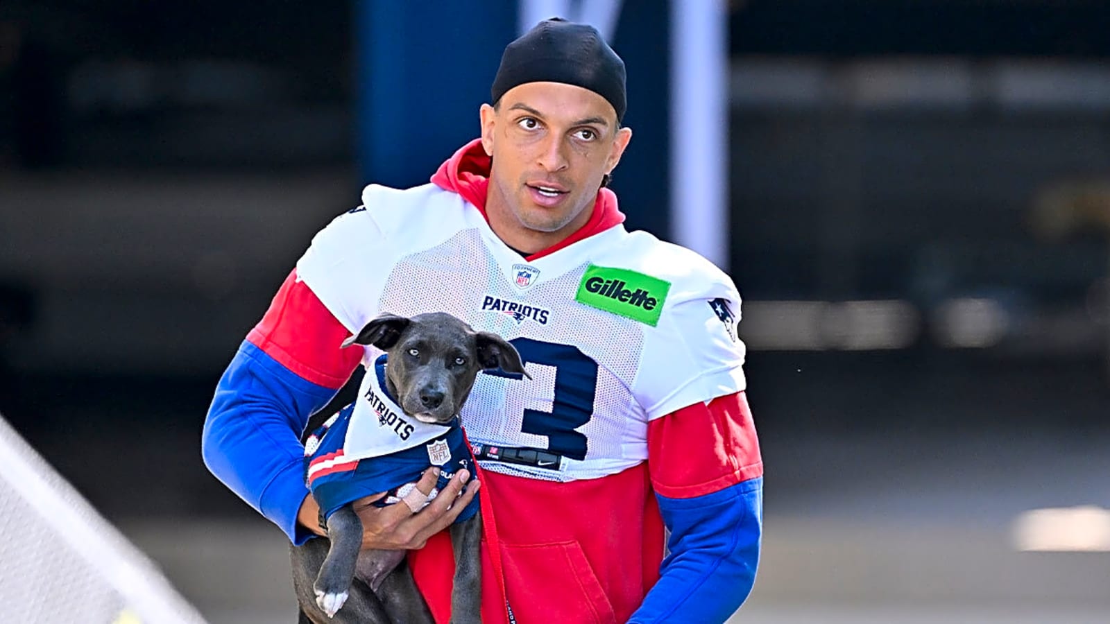 Patriots’ Mack Hollins wears suicide prevention shirt after Marshawn Kneeland’s death