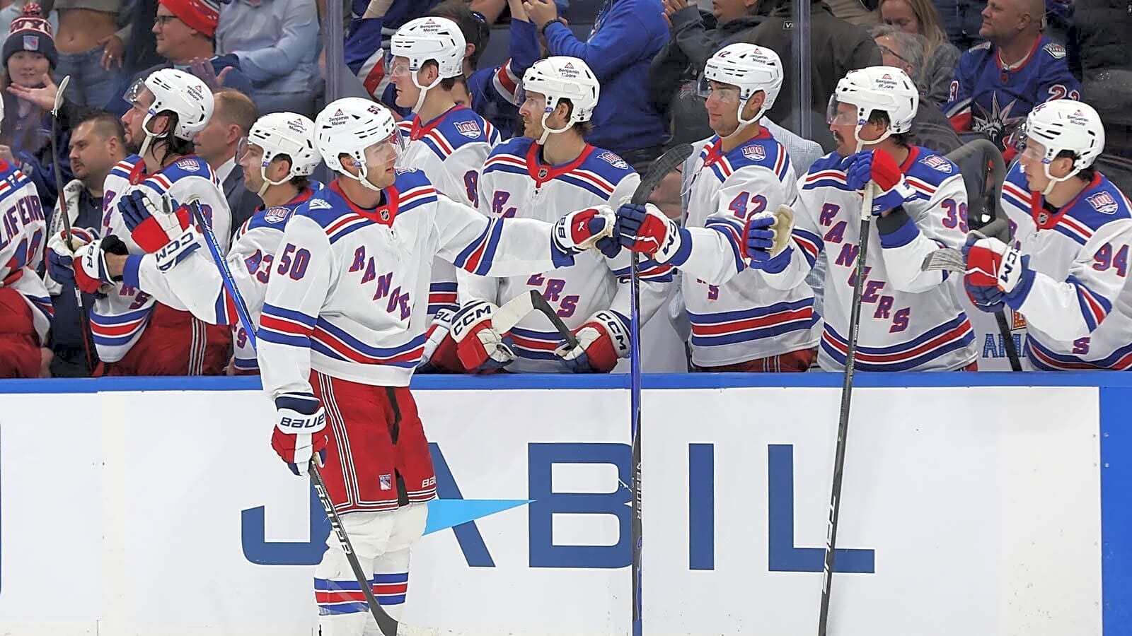 Rangers fans, reporters remember legendary Larry Brooks
