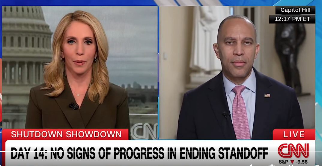 CNN Calls Out Hakeem Jeffries to His Face