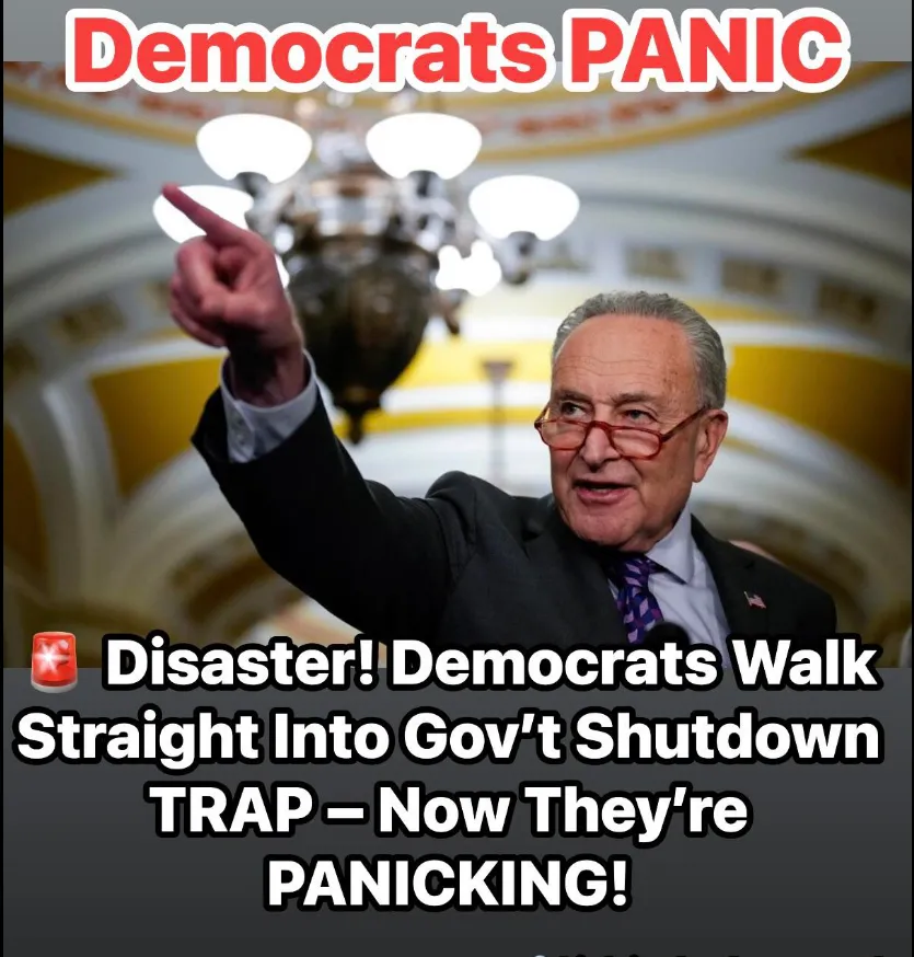 Democrats Run Headlong Into The Govt. Shutdown Trap And Instantly Regret It