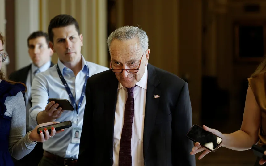 Schumer Faces Democratic Fury After Government Shutdown Deal