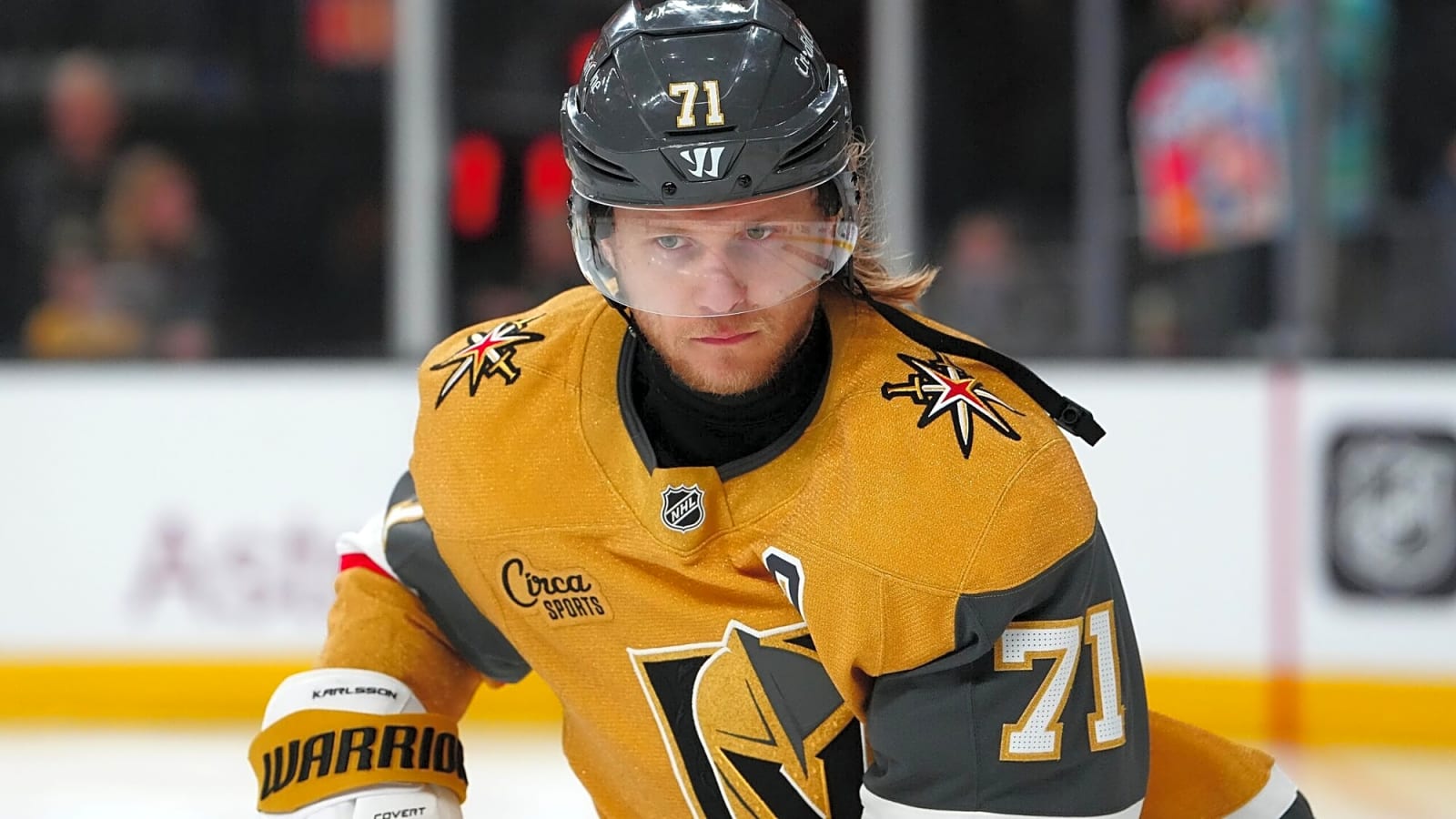 Golden Knights place William Karlsson on injured reserve
