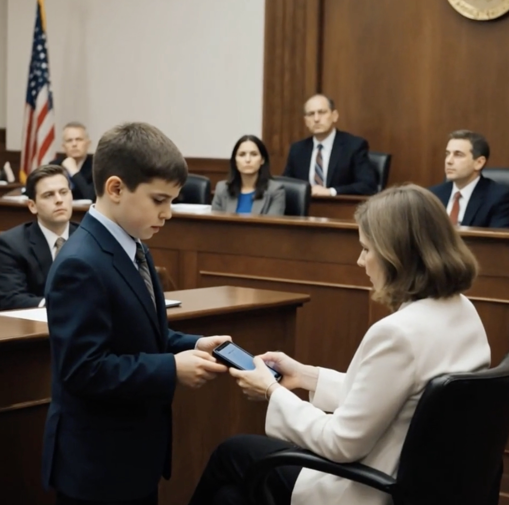 In court, my ex said, “my son wants to live with me.” the judge asked