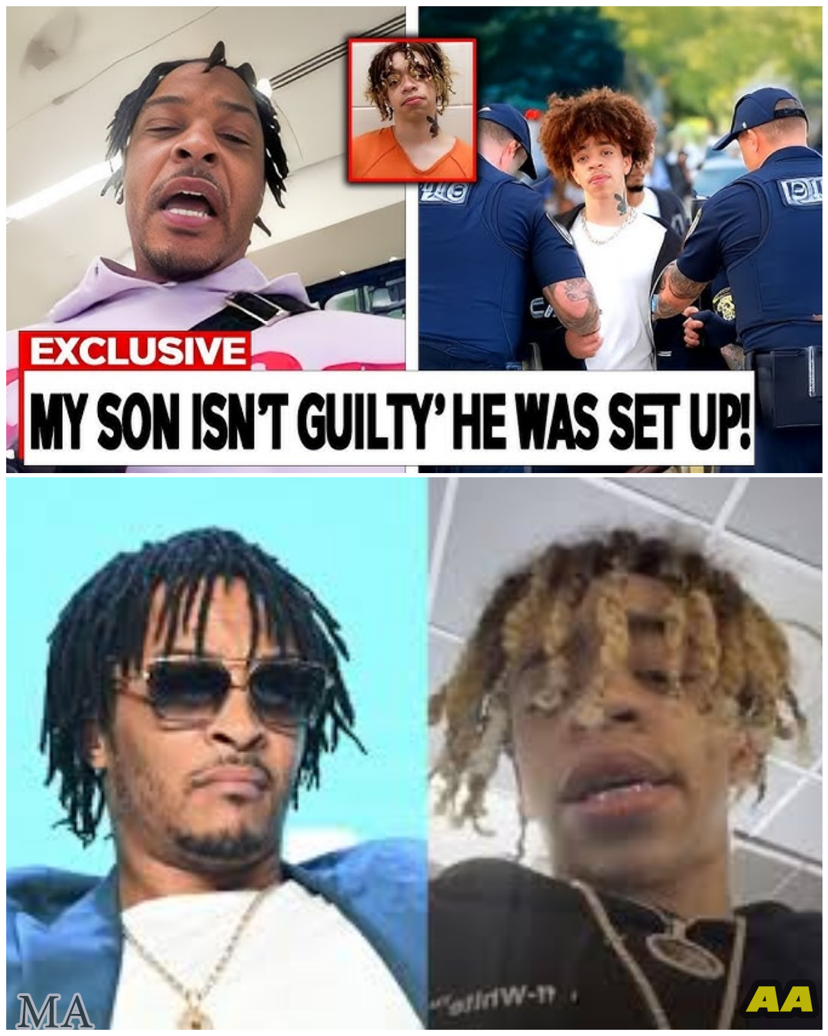  “T. I. COLLAPSES in Court as Judge Hands King Harris a 5-Year Prison Sentence — The Emotional Breakdown, the Shocking Charges, and the Moment That Stunned the Entire Courtroom ⚖️” - News