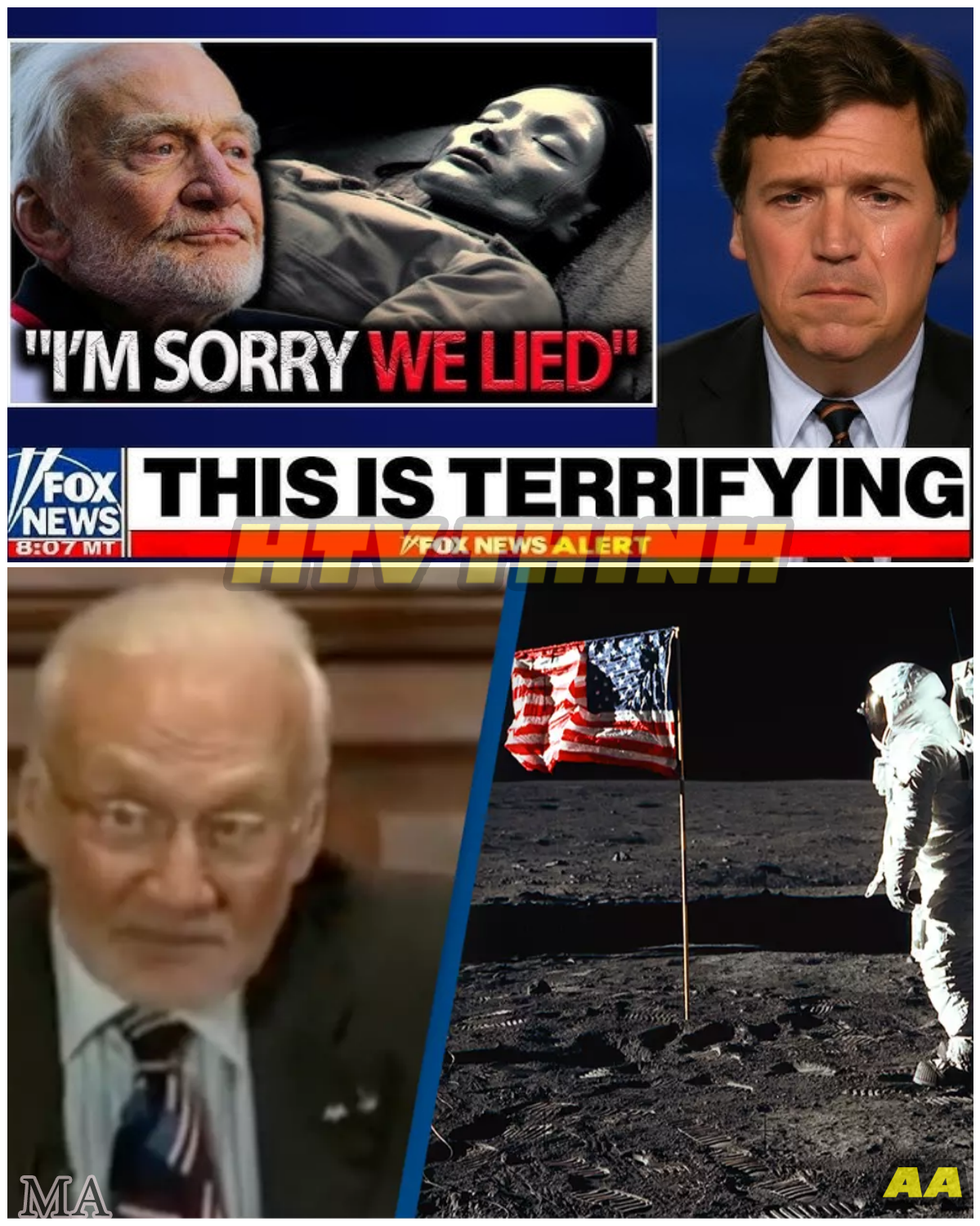  “The Moon Is LYING To Us!” Buzz Aldrin’s Emotional Meltdown Sparks Global Shock — What He Just Admitted Changes Everything!  - News