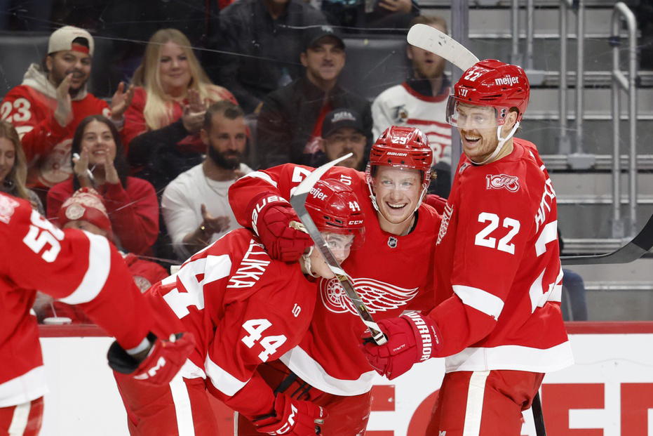 Milestone: Red Wings Rookie Nate Danielson Scores First NHL Goal (VIDEO)