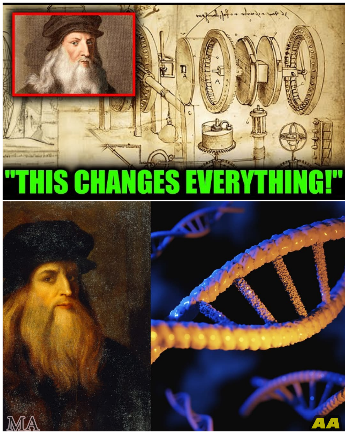  The Shocking Truth Hidden in Leonardo Da Vinci’s DNA: What Researchers Discovered Will Leave the World Reeling  - News