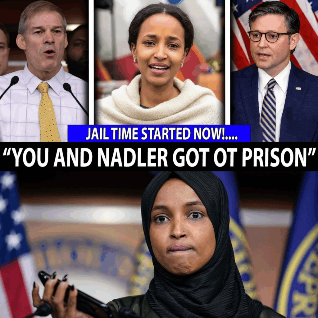 T.CONGRESS ERUPTS AS MIKE JOHNSON & JIM JORDAN DESTROY ILHAN OMAR TO PIECES AFTER DEFUND POLICE SPEECH