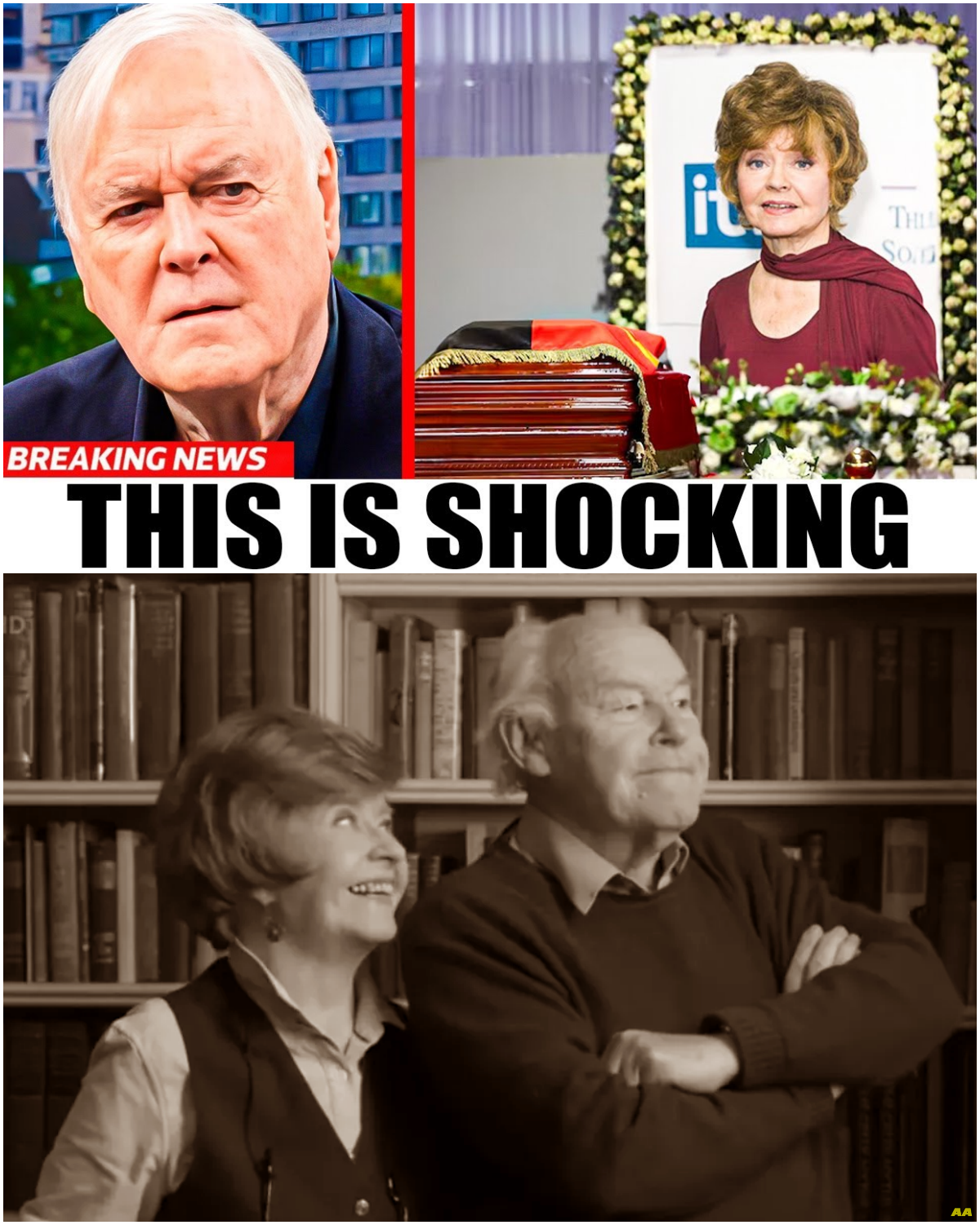 PRUNELLA SCALES' FUNERAL, John Cleese Stuns The Entire World With Powerful Tribute! - News
