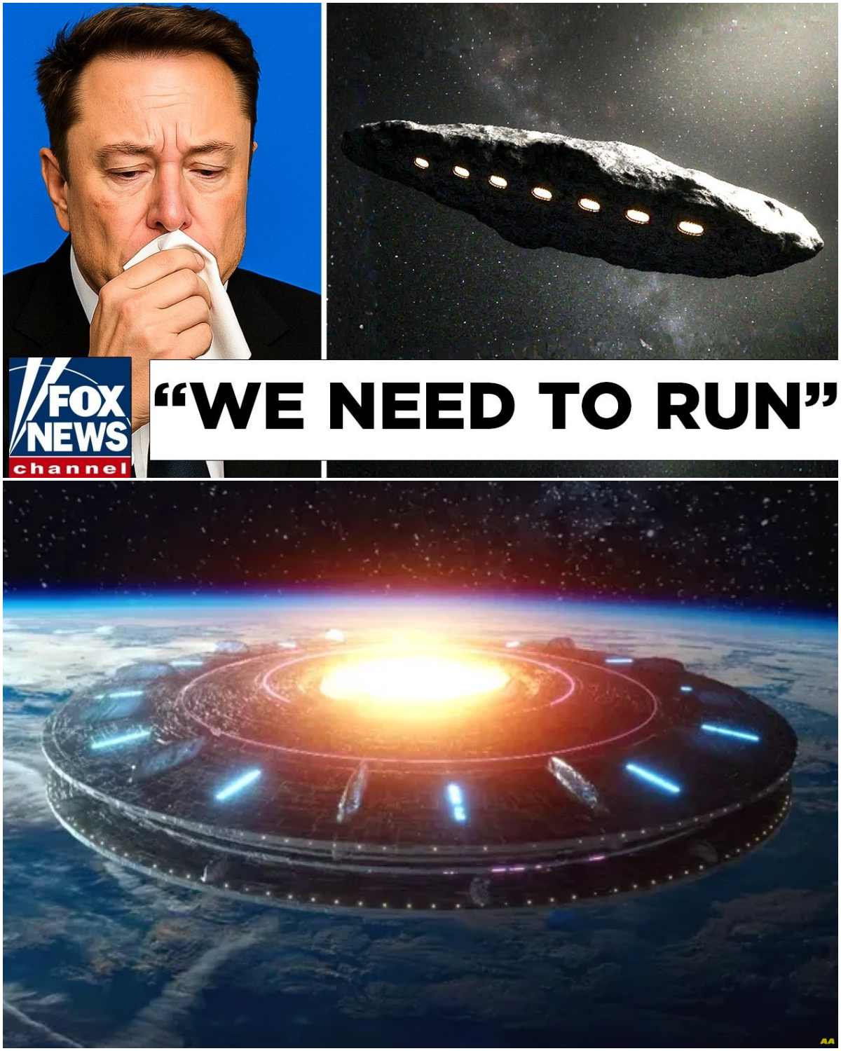 Elon Musk Sounds Alarm: ‘Oumuamua Reaches Earth, Future of Humanity in Question. - News