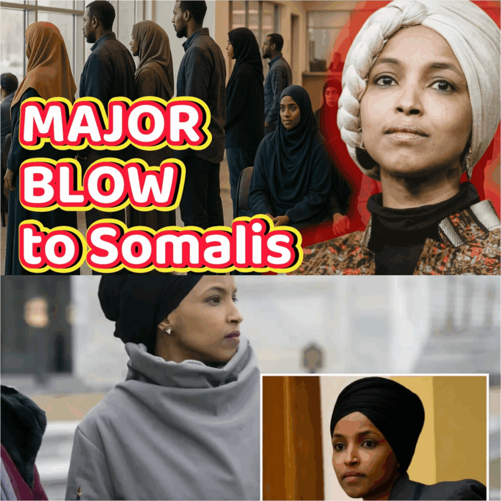  Ilhan Omar’s Crisis: Trump Terminates Protected Status for Somalis Amid Terror Funding Scandal