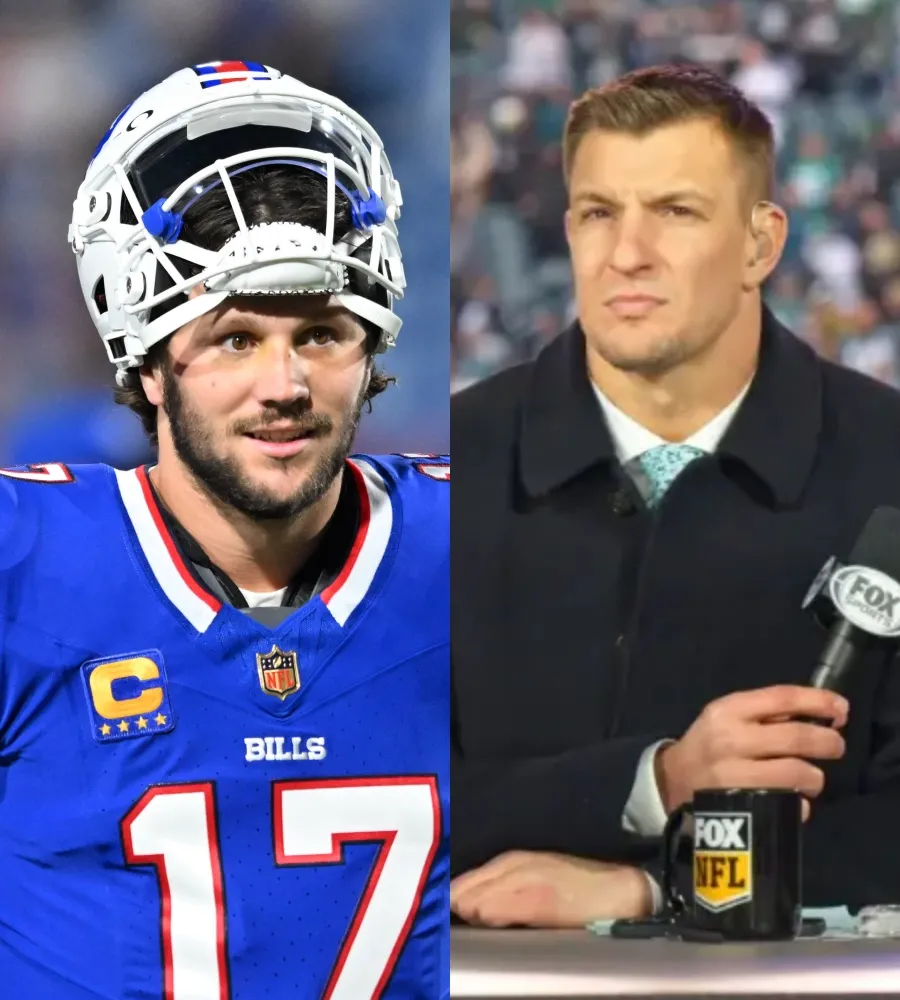 NFL Legend Rob Gronkowski Unexpectedly Defends Josh Allen Amid Heavy Backlash After Bills vs. Dolphins: “What’s Happening to Josh Allen Is an Injustice to Football” – His Statement Immediately Sends Bills Mafia Into an Uproar