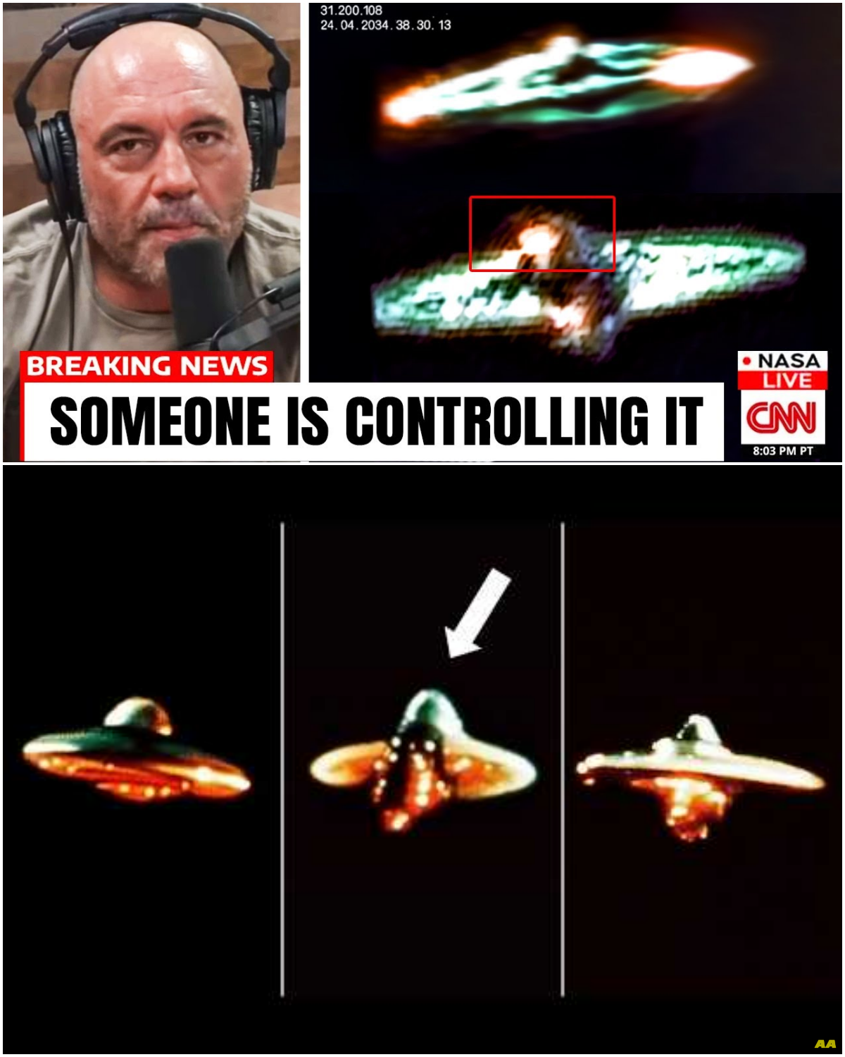 3I/ATLAS Active Maneuvering Confirmed by NASA... | Joe Rogan - News