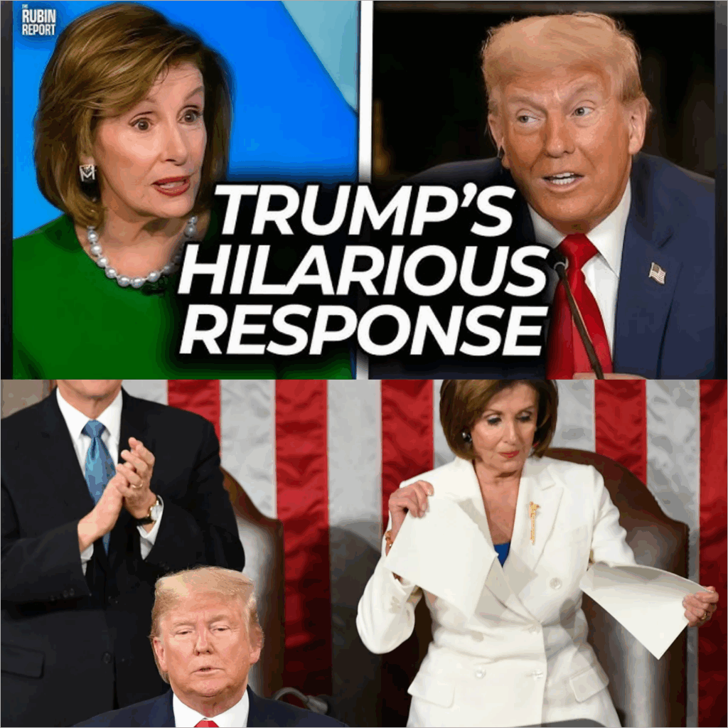 a.Nancy Pelosi Humiliated by Trump’s Hilarious Response to Her Retirement