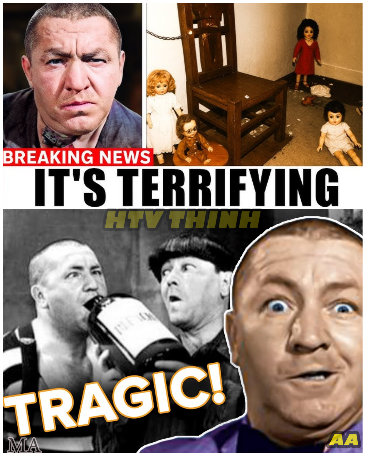  “They Locked Him Away!” The TRAGIC Secret Behind Curly Howard’s Final Days — The DARK TRUTH the Studio Tried to HIDE  - News