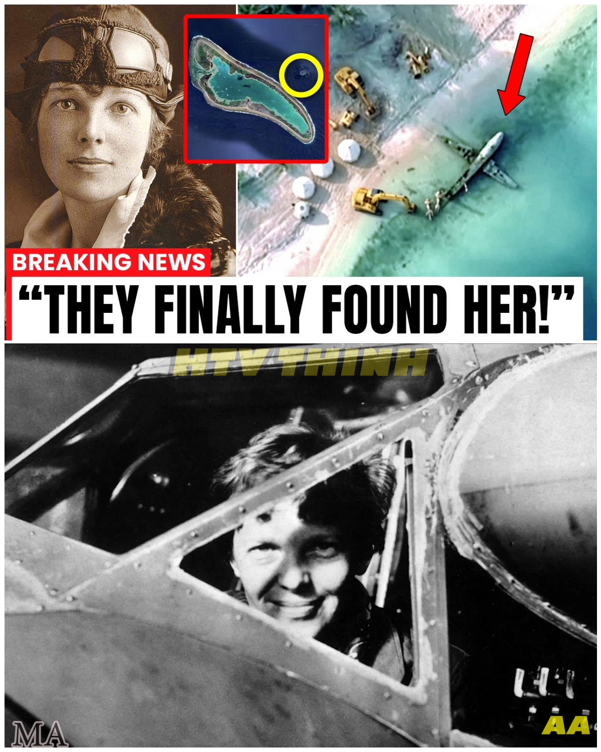 1 MIN AGO: Drone FINALLY Locates Amelia Earhart’s Plane After 88 Years — The Terrifying Truth That Could Rewrite History! ✈️ - News