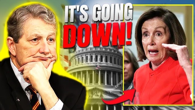 Breaking!! Nancy Pelosi Tries to Outsmart Senator John Kennedy—His Comeback Leaves Her Absolutely Speechless!