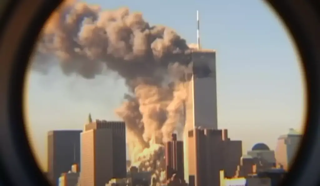 Man releases chilling never-before-seen footage of Twin Towers collapse