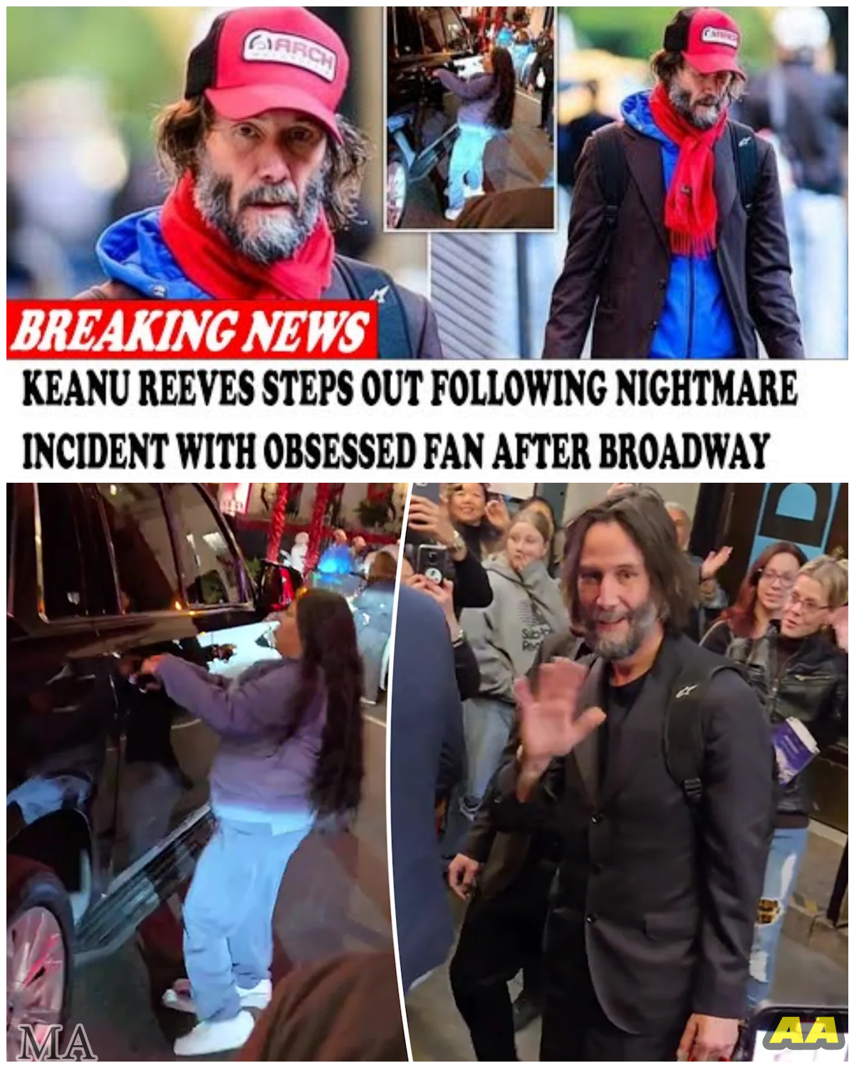  Keanu Reeves’ Night of Terror: The Chilling Broadway Incident That Left Hollywood’s Nicest Star Shattered, Hunted, and Silenced by Fear  - News