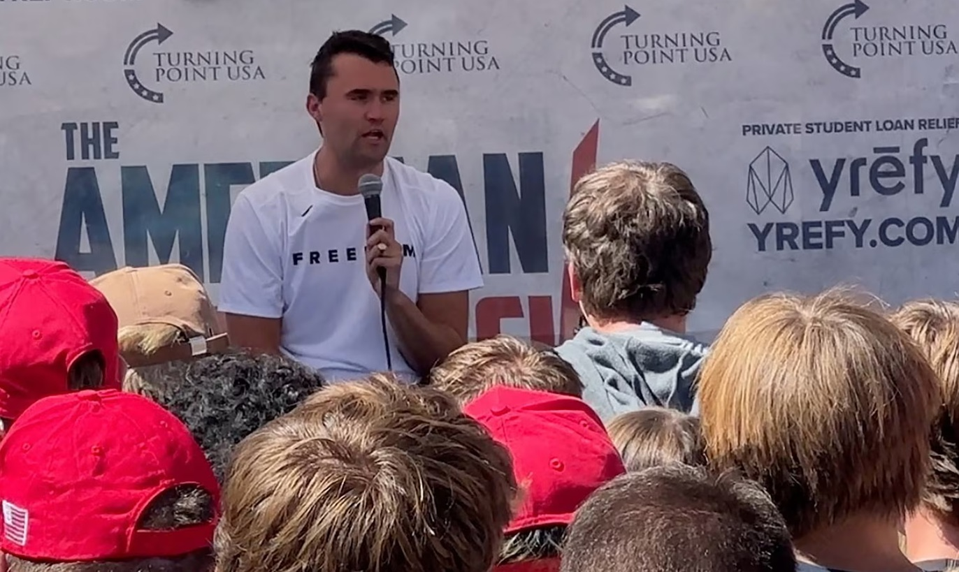 “We were completely wrong.” — New footage clears Charlie Kirk — and reveals a mysterious “shadow figure” standing right behind him that no one ever noticed.