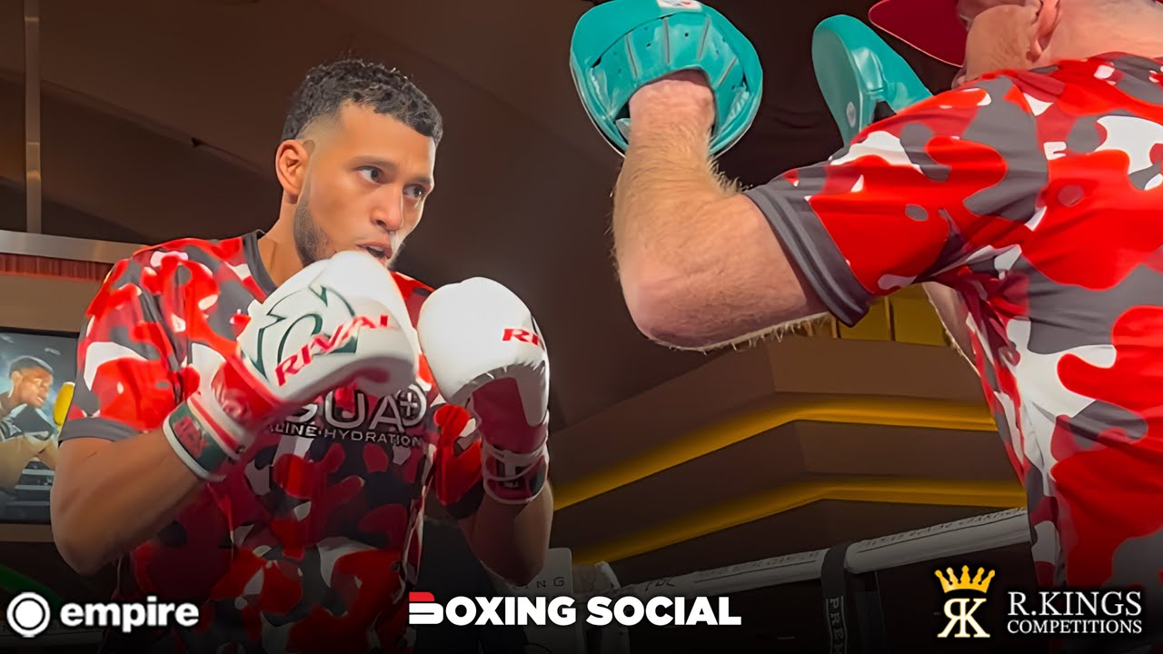  David Benavidez Shows Off Blistering Hand Speed in Viral Training Clip — A Warning to the Super Middleweight Division 