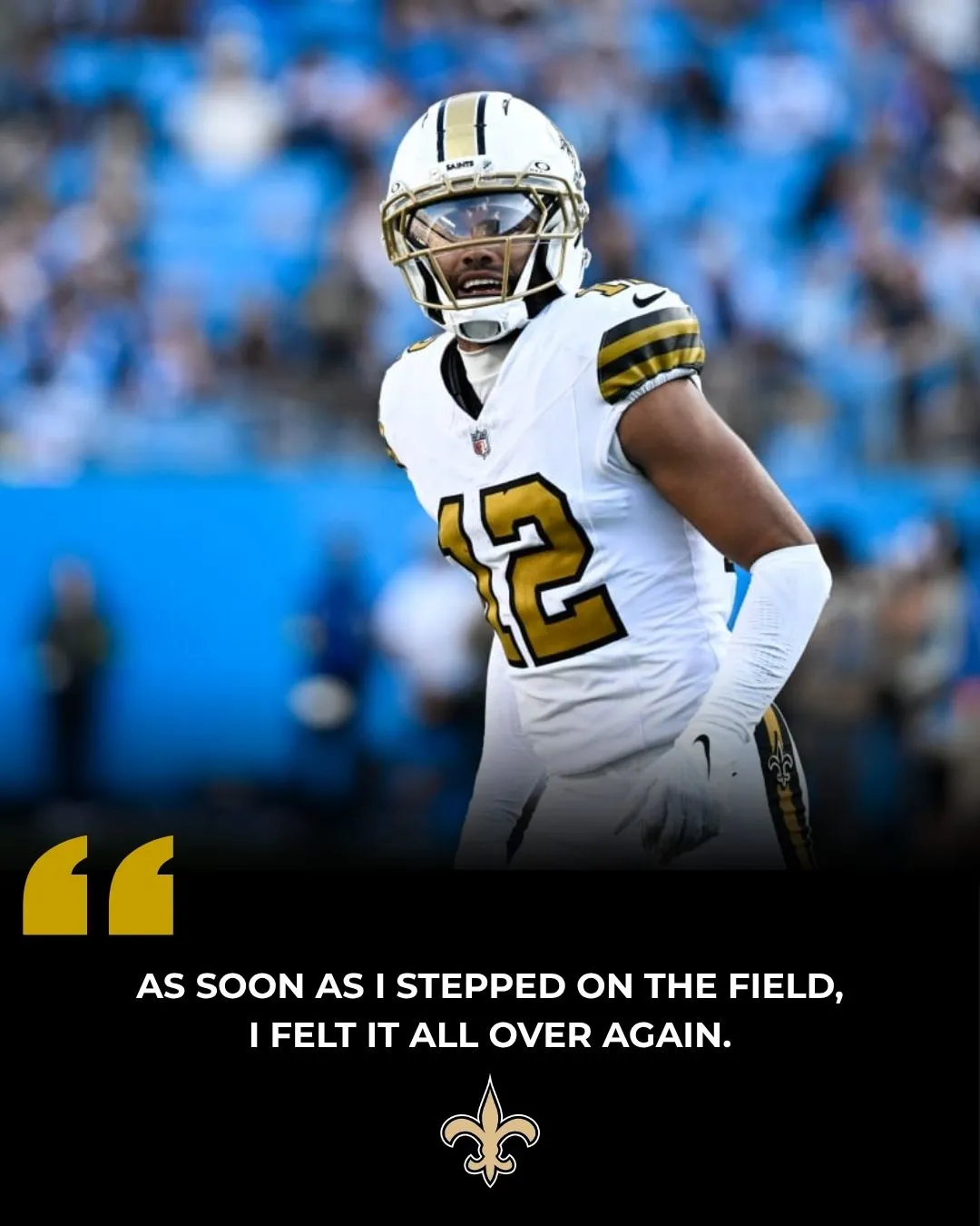 Chris Olave Breaks His Silence in Emotional Return to Carolina — “I Had to Face Every Fear I Tried to Bury”