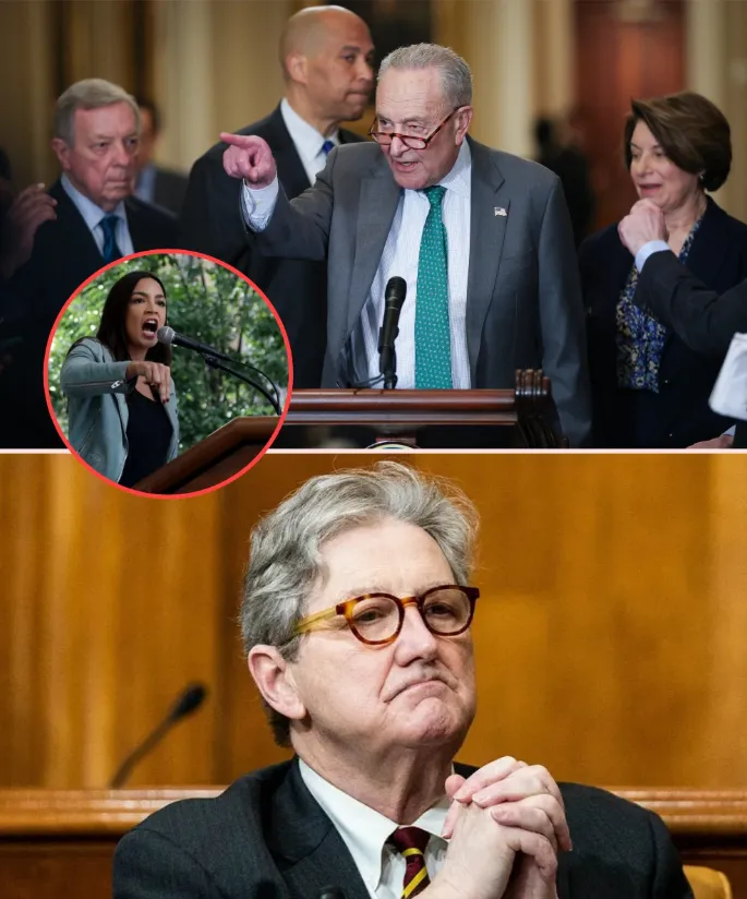 KENNEDY STUNS AOC AND DEMOCRATIC LEADERS ON SENATE FLOOR – C-SPAN AUDIENCE SHOCKED