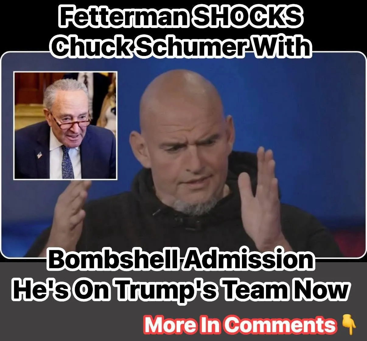 14.John Fetterman Has Had It With Democrats And He Just Said It Out Loud