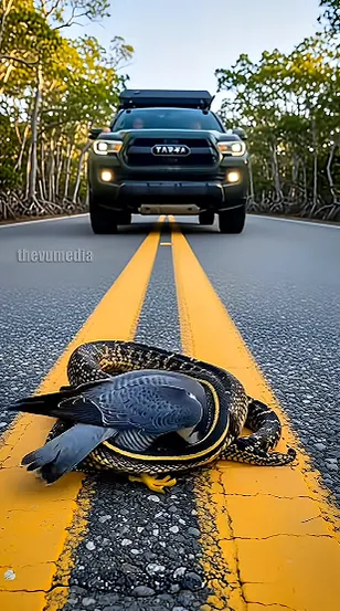 Ranger Rescues Falcon From Deadly Boa Constrictor — A Battle Between Life and Instinct