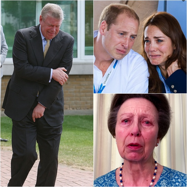 C28.3 HOURS AGO!Andrew stumbled into Buckingham, breathless and broken, to declare a devastating event