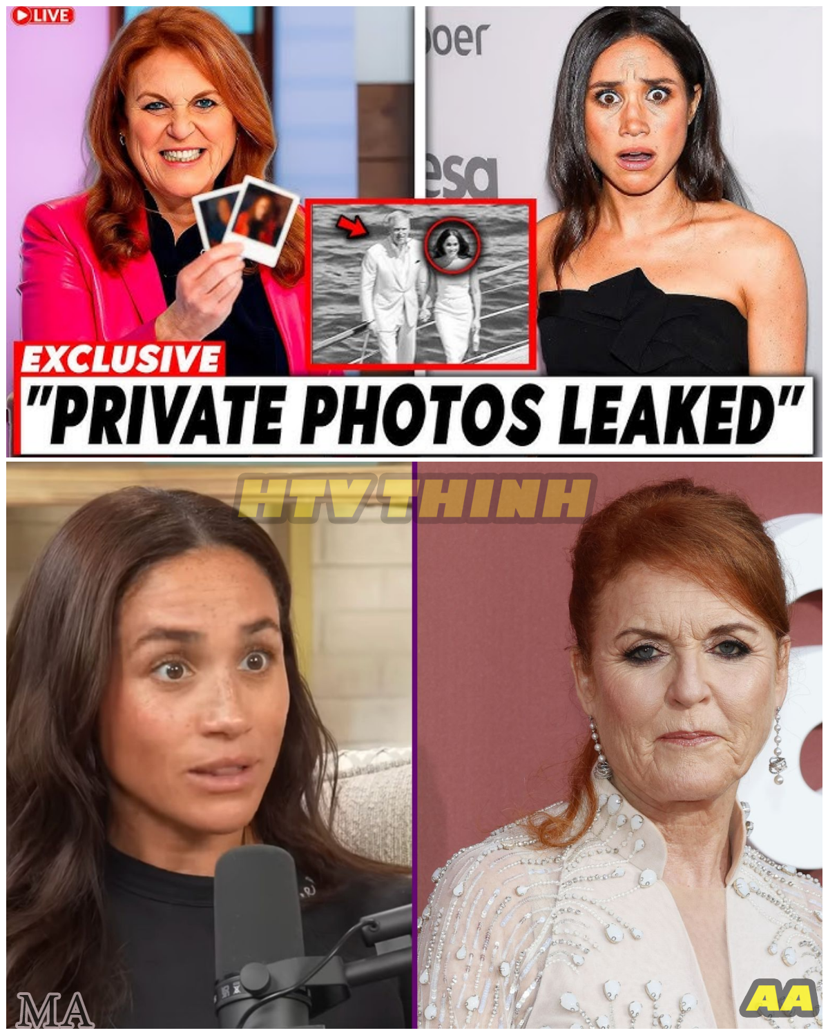  “Royal Shockwaves: Meghan Markle LEFT STUNNED After Sarah Ferguson EXPOSES Her Secret ‘Yacht Days’ With Prince Andrew — The Story the Palace Tried to Bury ⚓” - News