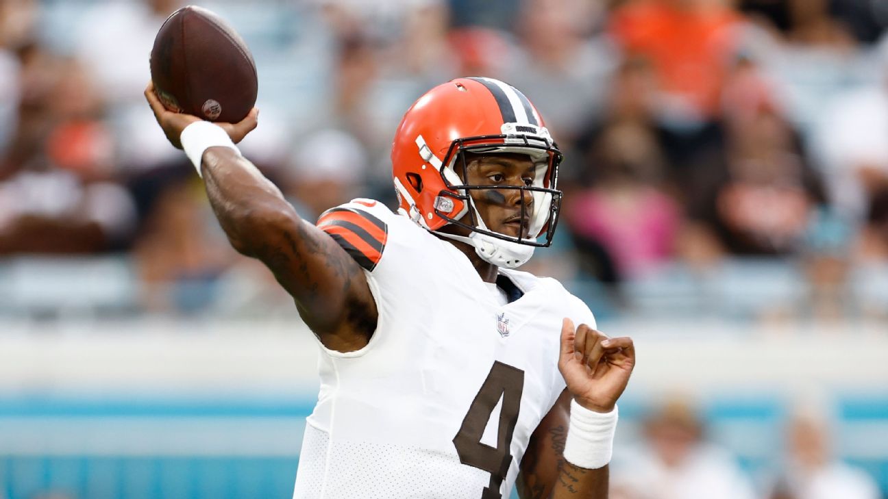 Browns QB Deshaun Watson Sends 2-Word Message on Return