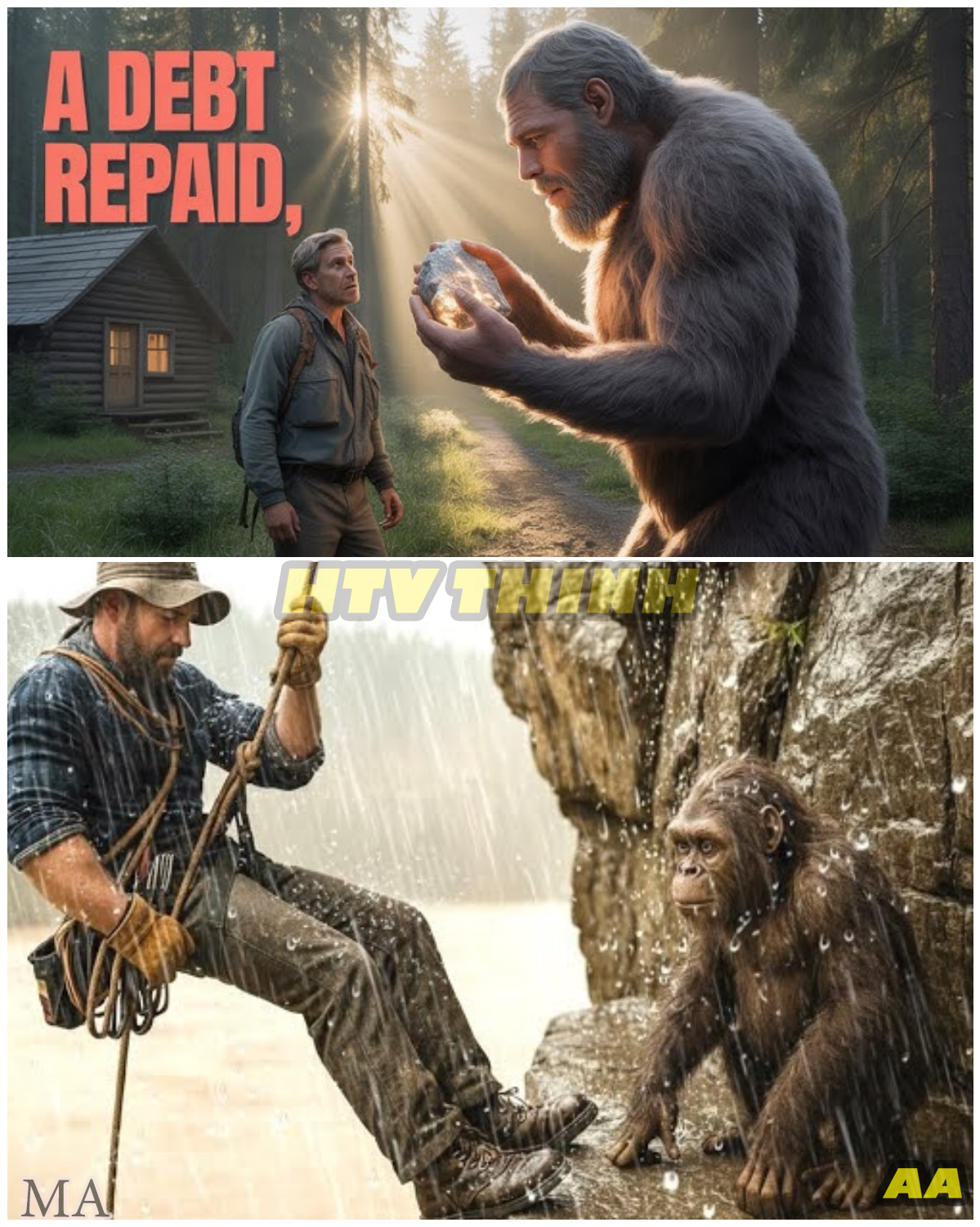  "‘I COULDN’T BELIEVE MY EYES!’ The SWEETEST Bigfoot Infant Approached Me During Lunch — What Happened Next Will SHOCK and Delight You " - News