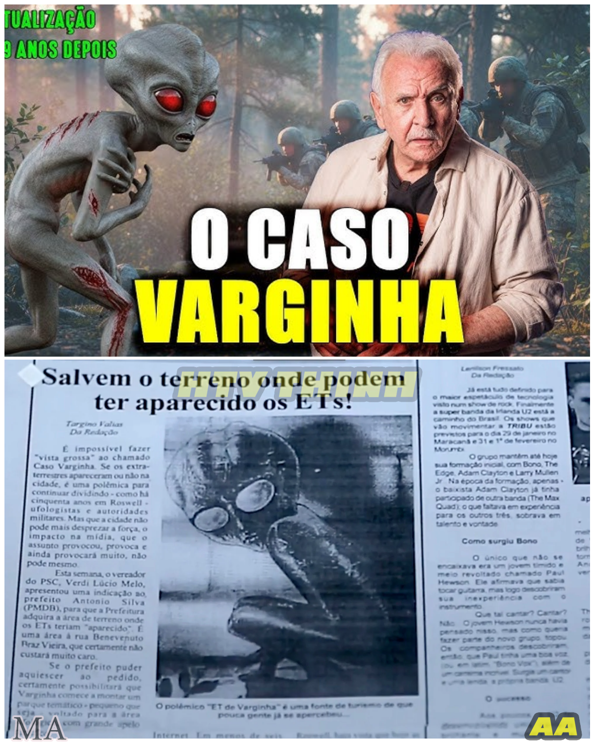  HAS THE FORBIDDEN VARGINHA TAPE FINALLY SURFACED? — Leaked Footage Sends Shockwaves Through the UFO Community  - News