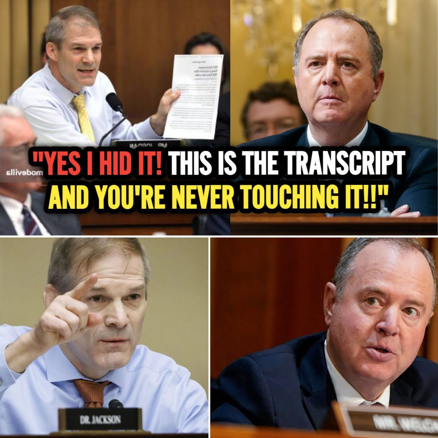 DOUBLE HUMILIATION! Jim Jordan ‘ANNIHILATES’ Furious Democrat Congresswoman AND Adam Schiff: Both SILENCED In INTENSE Hearing!