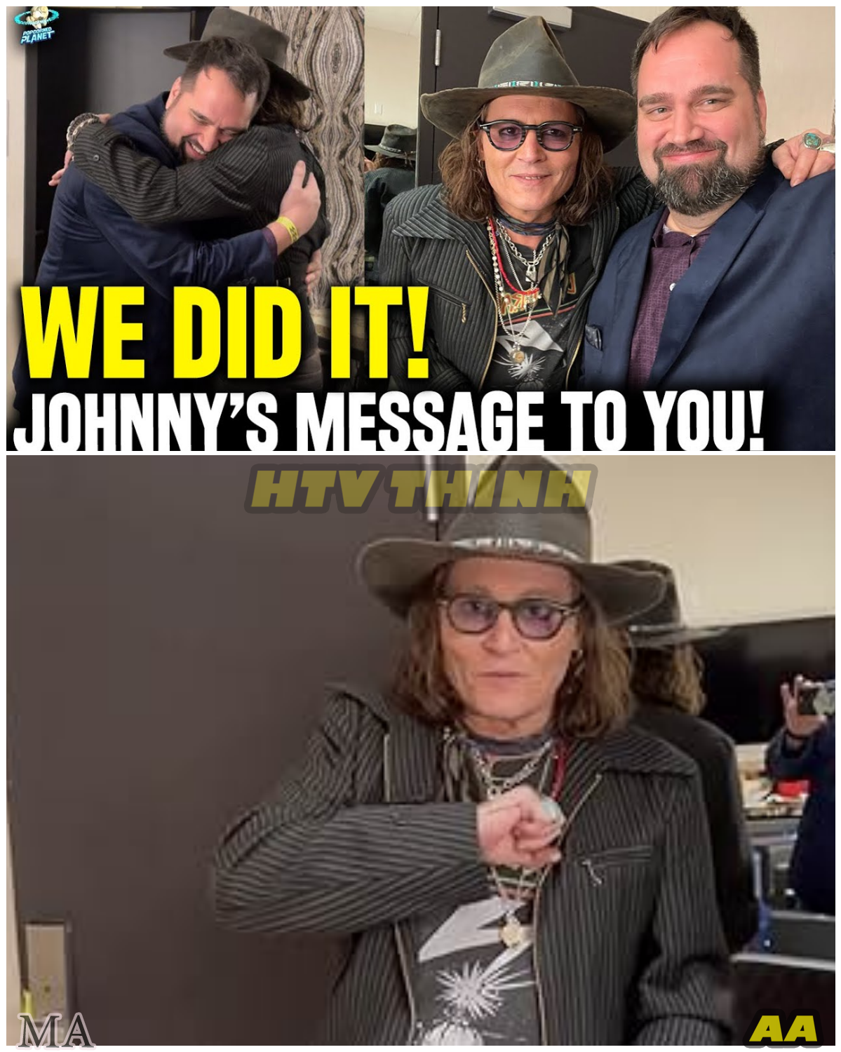 “WORLD EXCLUSIVE! Johnny Depp’s Shocking Video Message Finally Revealed — What He REALLY Wants You to Know ⚡” - News