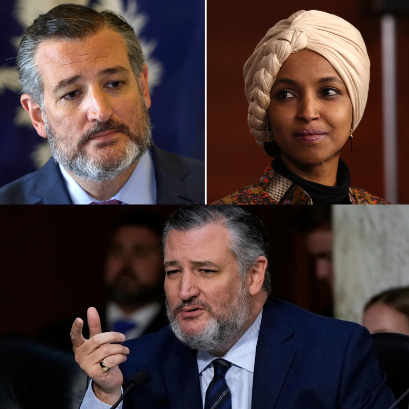The Reckoning!!! Ted Cruz’s Jaw-Dropping Remarks Leave Ilhan Omar Speechless—You Won’t Believe What He Said!