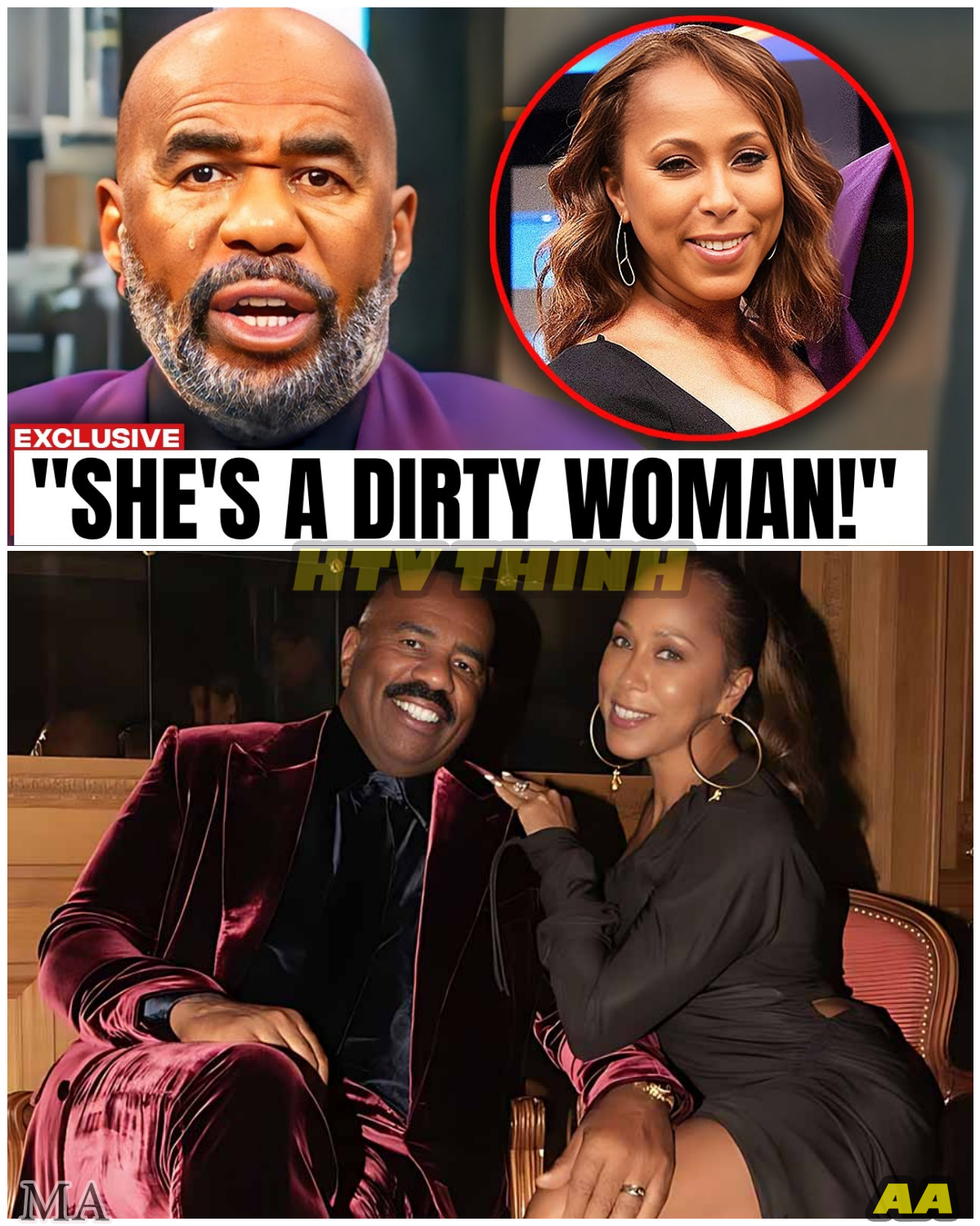  “Hollywood Stunned: At 68, Steve Harvey Finally Confirms the Explosive Truth About His Wife’s Alleged Affair With Her Bodyguard — The Secret That Shook His World ” - News