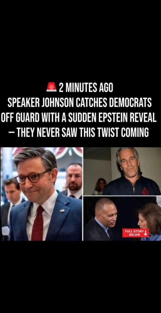 Johnson Slams Democrats’ Epstein Push As Risky, Political