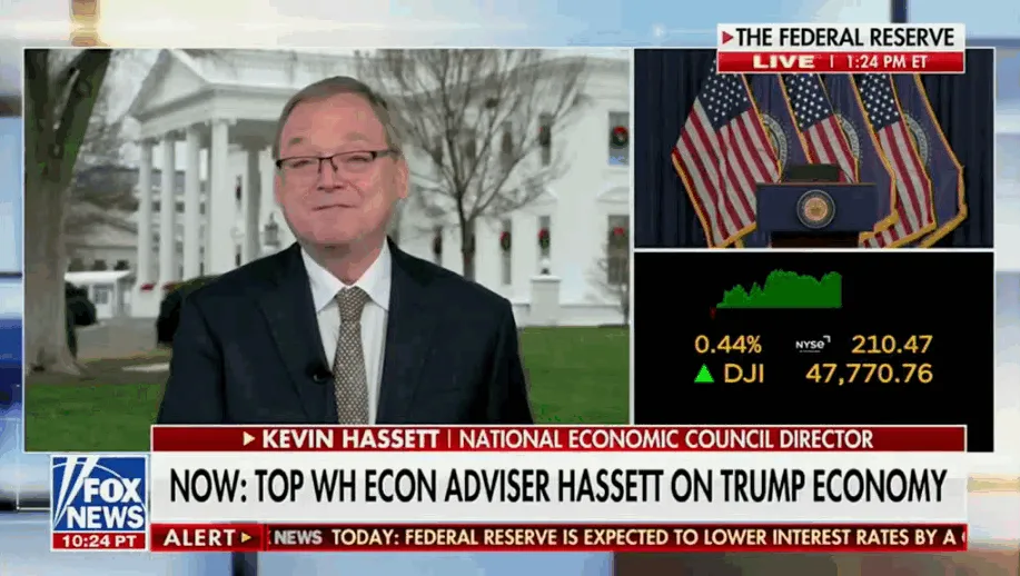 NEW: Trump economic adviser Kevin Hassett just dropped a brutal reality check on Biden’s economy — and it’s going viral.