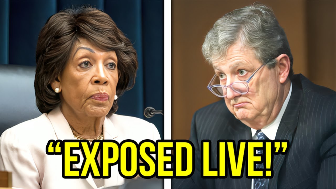 BREAKING SHOWDOWN: MAXINE WATERS MOCKS SEN. KENNEDY AS A “HILLBILLY pssss