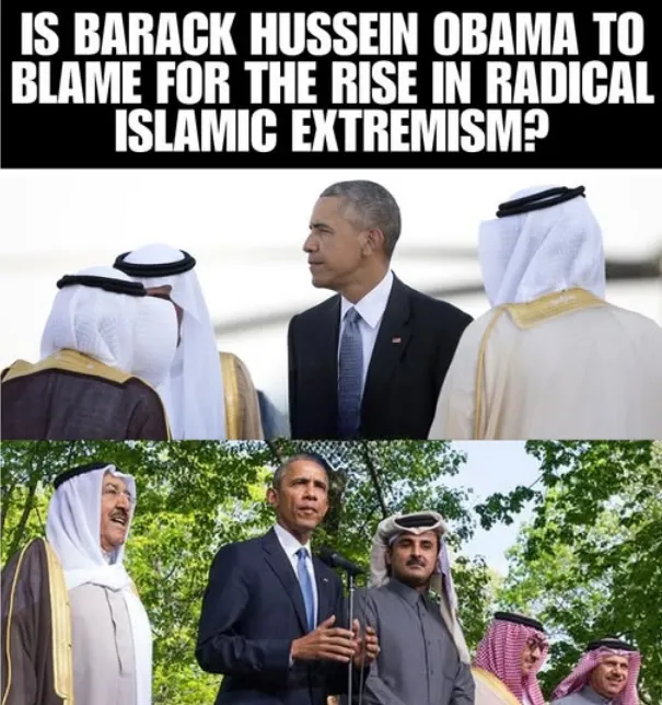 IS BARACK HUSSEIN OBAMA TO BLAME FOR THE RISE IN RADICAL ISLAMIC